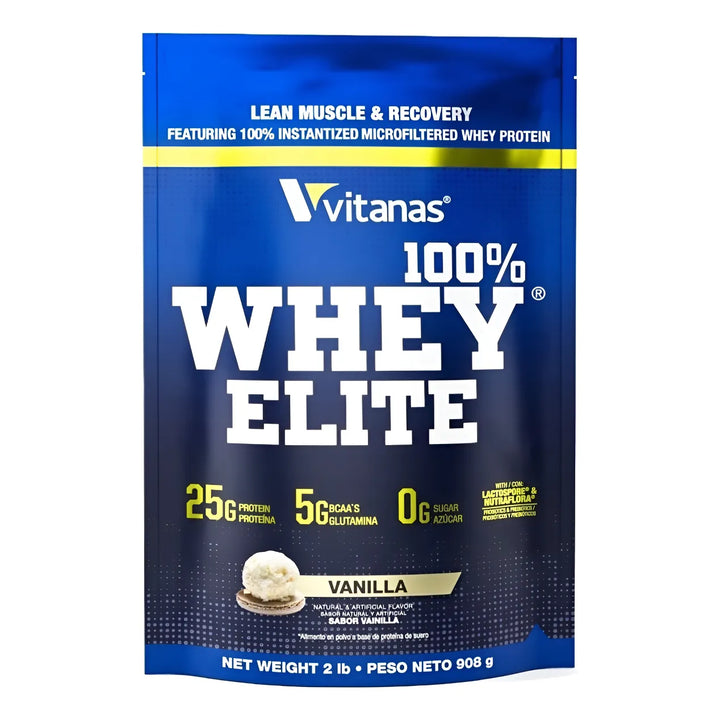 Proteina 100% Whey Elite 2 Lb - Imagen 1