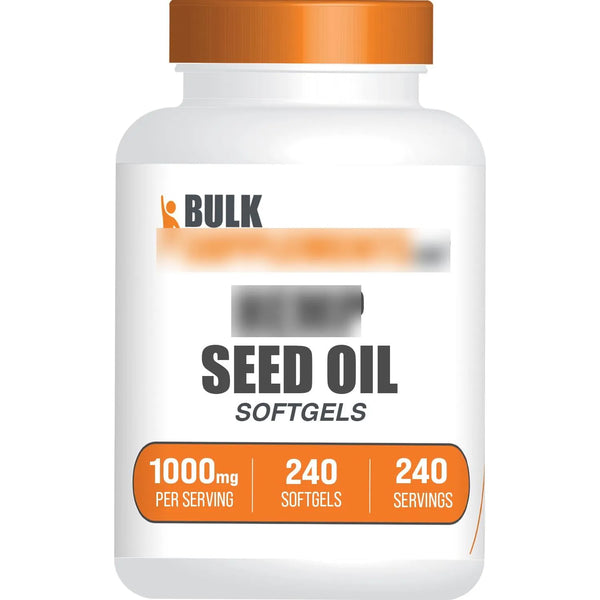 Cápsulas Blandas Aceite Semilla Cáñamo 1000 Mg Omega 3 Vegetal Suplemento Natural