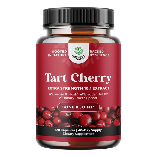 Cápsulas De Extracto De Cereza Ácida Alta Potencia 750 Mg Li - Imagen 1