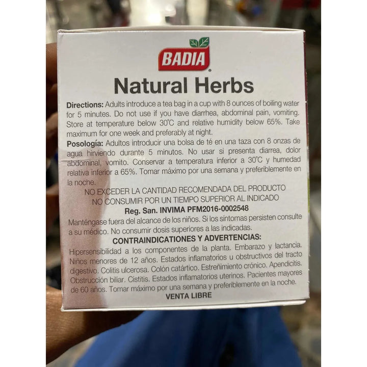 Badia Té Natural 25 Tisanas Hierbas Naturales - Imagen 3