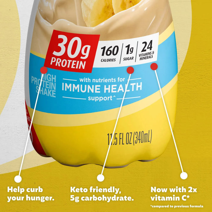 Batido De Proteína De Banana Y Crema 30g De Proteína 0.17g D - Imagen 4