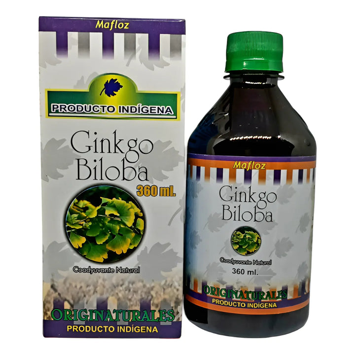 Ginkgo Biloba Jarabe 360 Ml Natural - Imagen 1