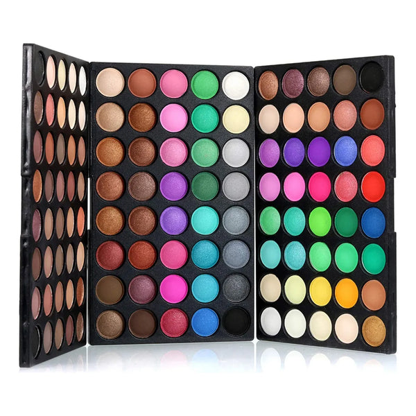 Paleta Sombras Ojos Pure Vie 120 Colores Profesional Impermeable Mate Brillante
