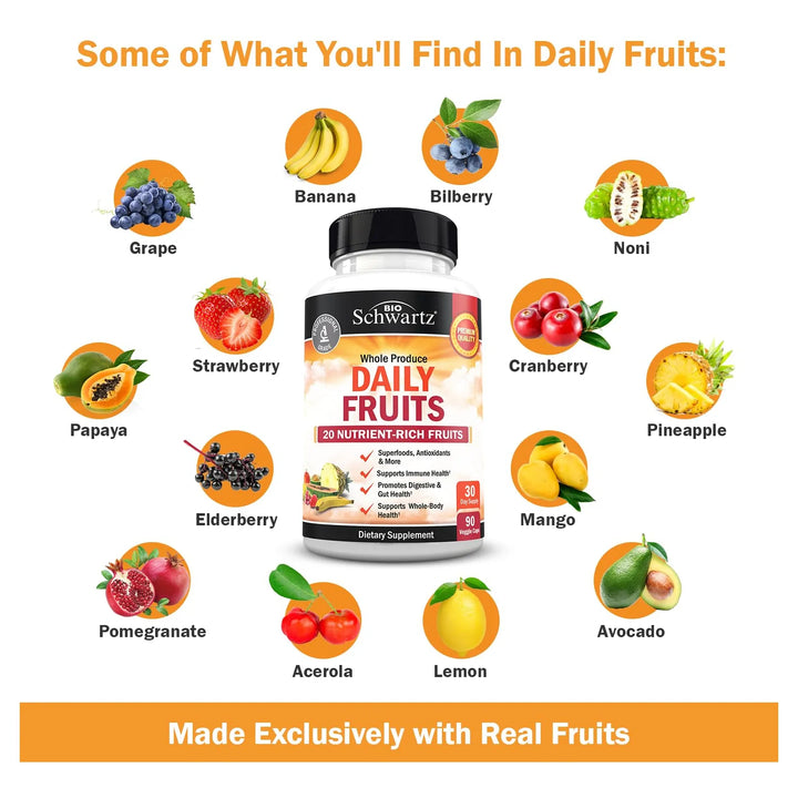 Antioxidante De 47 Alimentos Integrales Frutas Verduras Equi - Imagen 3
