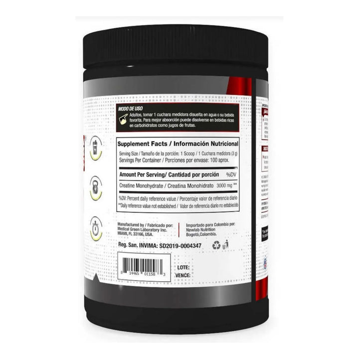 Creatine Time 100 Servicios - Imagen 2