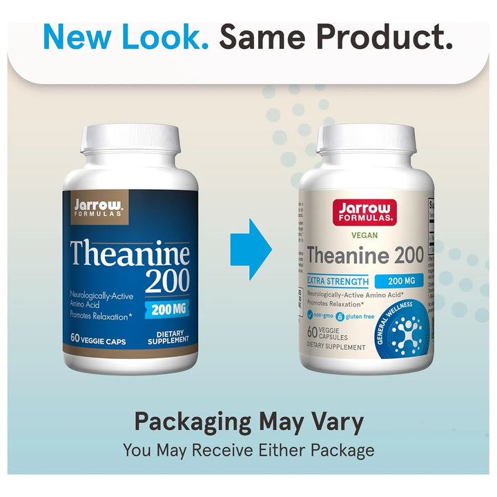 Theanine 200 Mg Aminoacido Neurologicamente Activo 60 Cap - Imagen 2