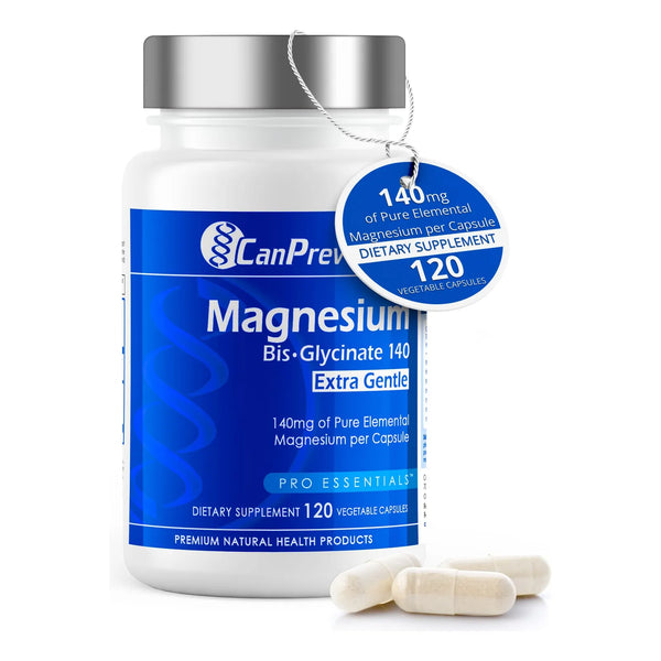 Bisglicinato De Magnesio 120 Capsulas 140 Mg Alta Biodisponibilidad