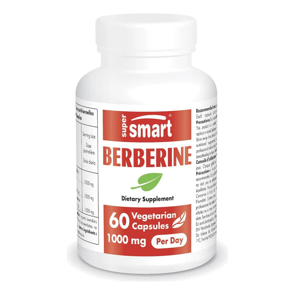 Berberina Hcl 1000 Mg Extracto Puro 97% 60 Cápsulas Antioxid - Imagen 1