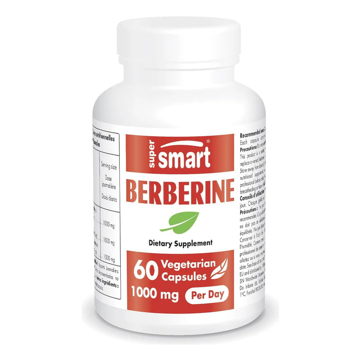 Berberina Hcl 1000 Mg Extracto Puro 97% 60 Cápsulas Antioxid - Imagen 1