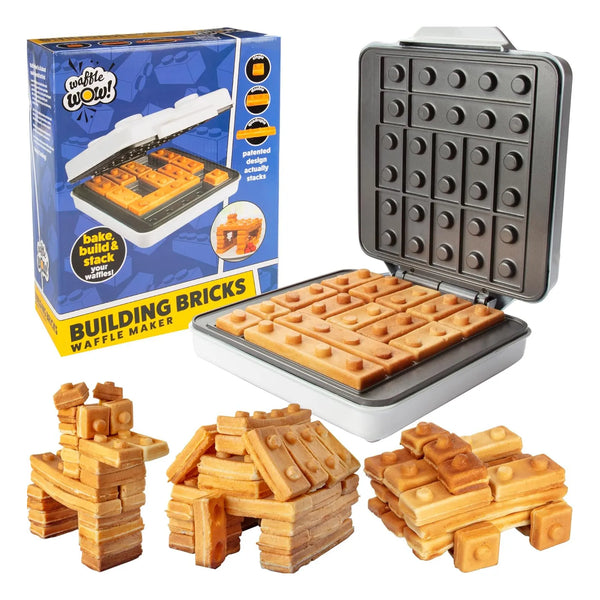 Waflera Electrica De Ladrillos CucinaPro Desayunos Divertidos Y Creativos