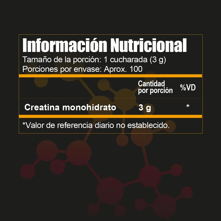 Creatina Monohidratada 300gr - Imagen 4