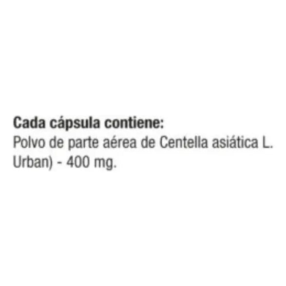 Centella Asiática 400mg ×60 - Imagen 3