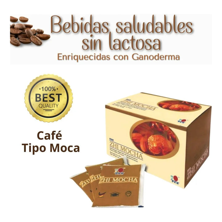 Ganocafé - Ganoderma Mocachino  Moca - Imagen 3