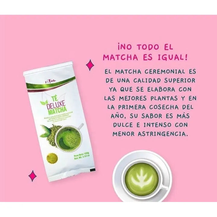 Te Deluxe Matcha Latte Benefit Latte - Imagen 4