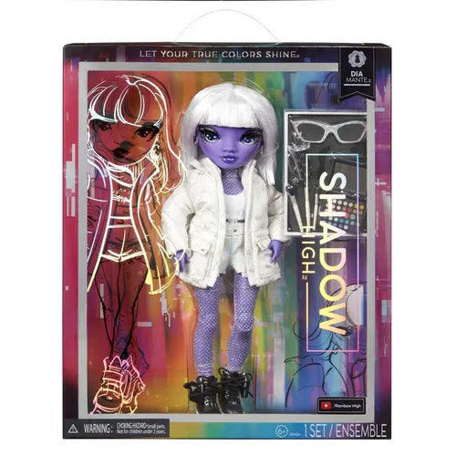 Muñeca Rainbow High Shadow High Serie 2 Dia Mante Amistad Y Diversión Garantizada