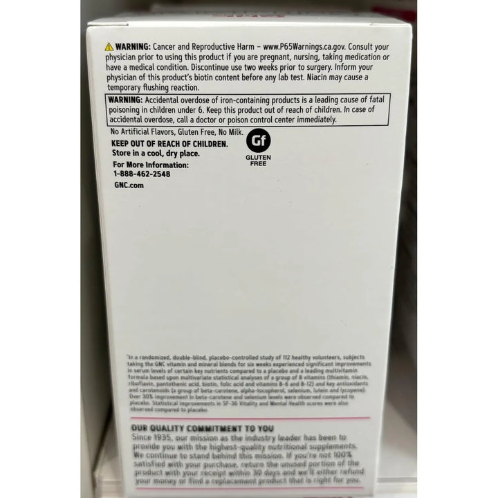Multivitamínico Ultra Mega Mujer Apoyo Salud Bienestar Clíni - Imagen 4