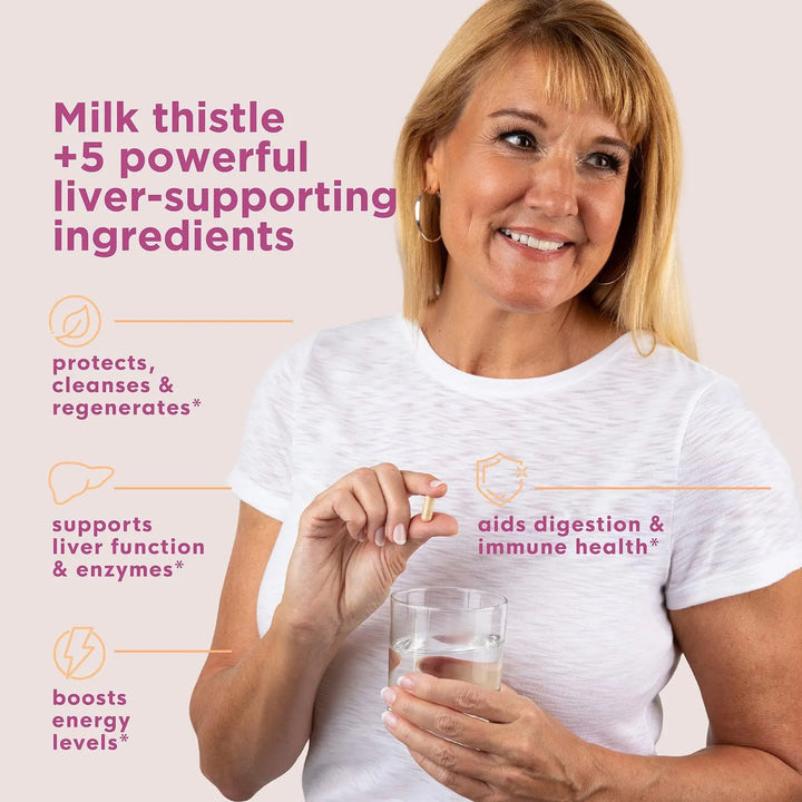 Cápsulas De Cardo De Leche Europeo Con Isómeros De Silimarin - Imagen 3