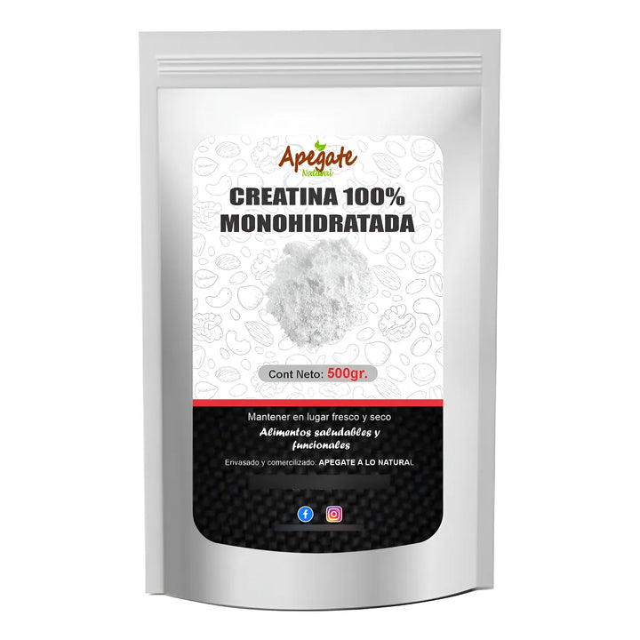 Creatine Monohydrate 500 Gramos - Imagen 1