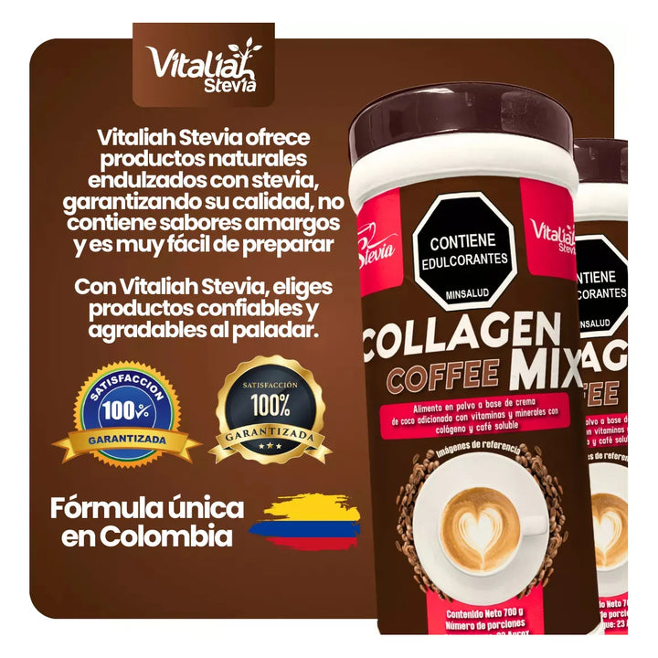 Colágeno Hidrolizado Coffee Plus Vitaliah D - Imagen 9