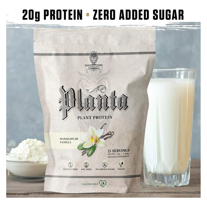 Proteína Orgánica Gourmet De Planta 25 Porciones Sin Azúcar - Imagen 4