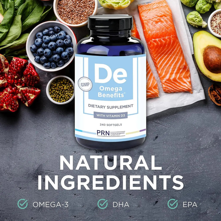 Aceite De Pescado Omega 240 Cápsulas Blandas Beneficiosas - Imagen 5