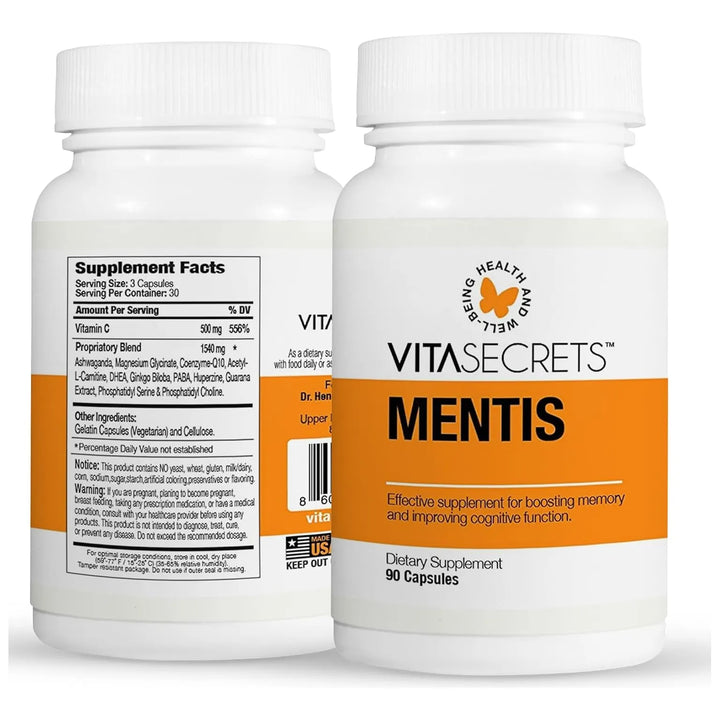 Apoyo Cognitivo Memoria Concentración Claridad Vitaminas B6 - Imagen 2