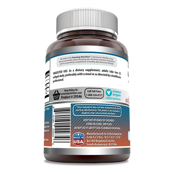Calcio Fluido Con Vitamina D3 220 Cápsulas Blandas Aumento S - Imagen 2