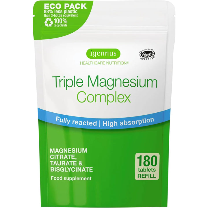 Complejo De Triple Magnesio Glicinato Taurato Citrato Alta A - Imagen 1