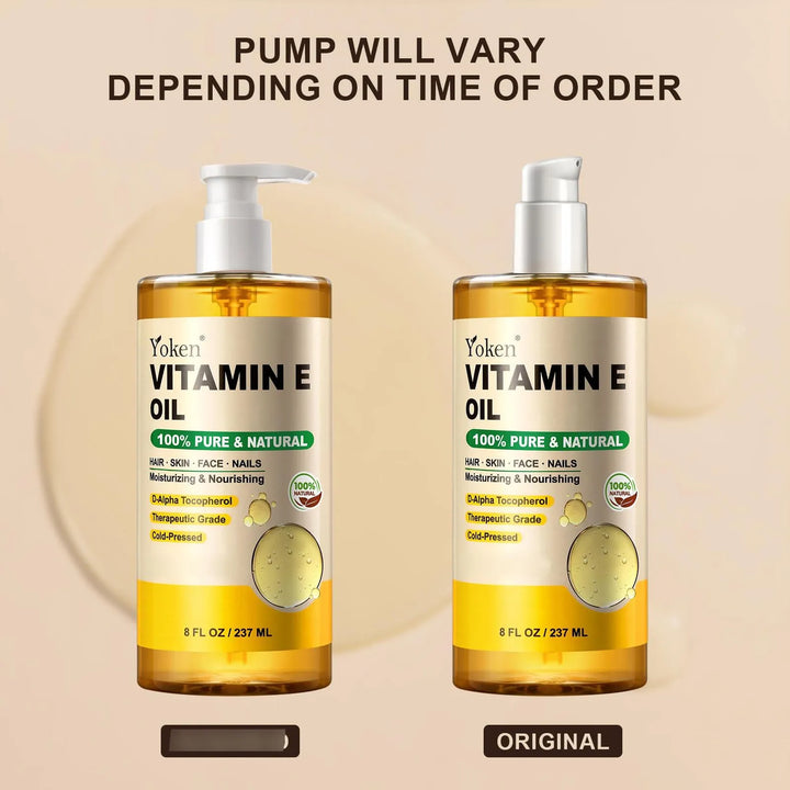 Aceite De Vitamina E Orgánico 240 Ml Para Piel Cicatrices Ca Fragancia - Imagen 2