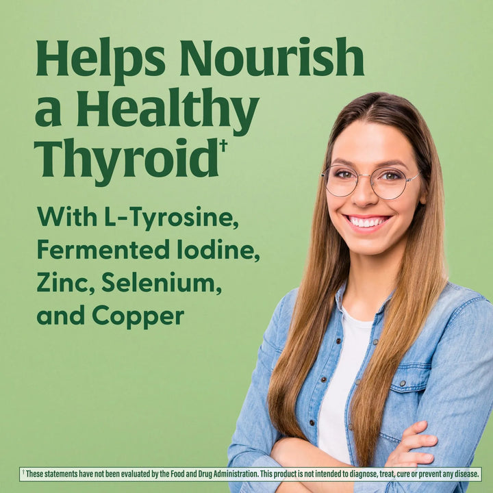 Fuerza Tiroidea Natural Con Ashwagandha Zinc Selenio Cobre Y - Imagen 4