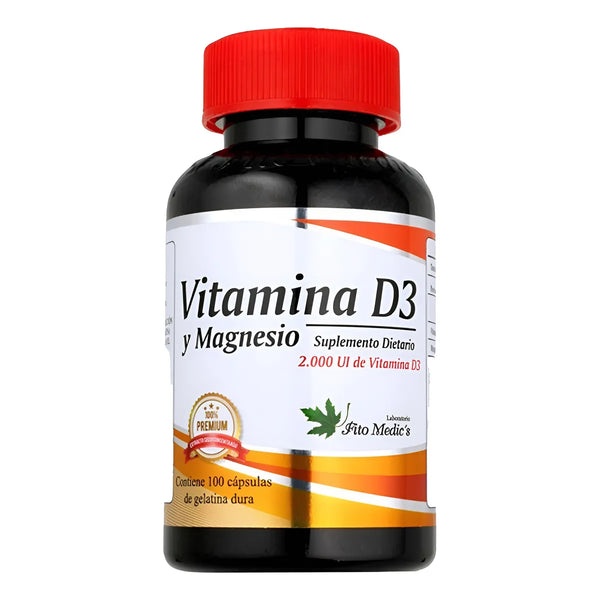 Vitamina D3 2000 Iu X100 - Unid - Imagen 1