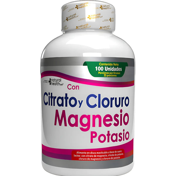 Citrato De Magnesio+ Cloruro De Magnesio + Potasio - Imagen 1