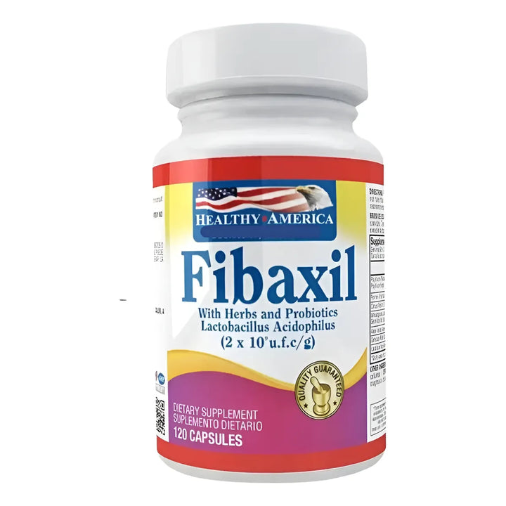 Fibaxil 120 Cap Healthy America Sin Sabor - Imagen 1