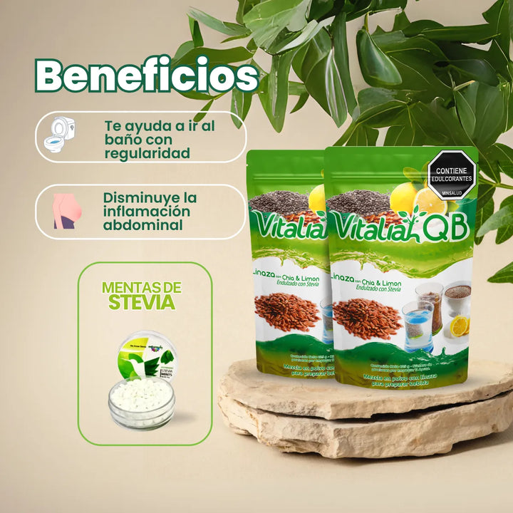 Kit Linaza Qb X2 + Mentas - Imagen 2