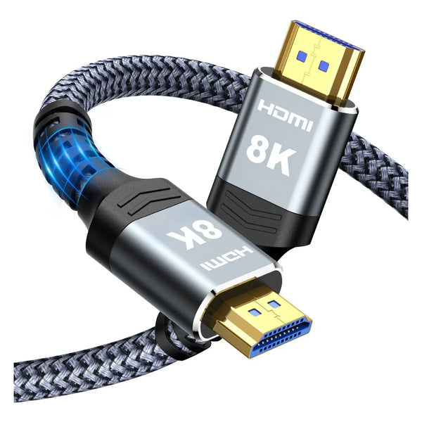 Cable HDMI 8K Joytekk 2 Metros Ultra Alta Velocidad 48Gbps 4K 120Hz 8K 60Hz HDR