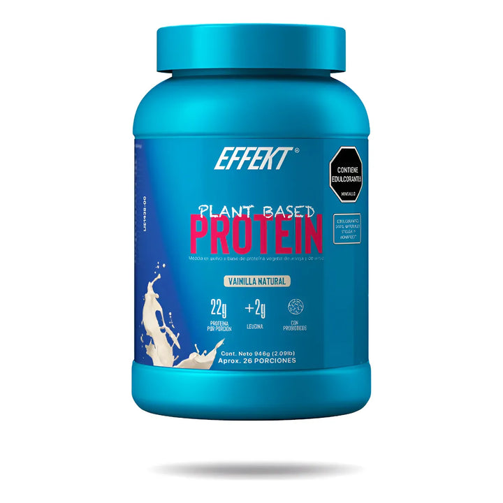 Proteina Effekt Vegetal Vainilla Natural, 946g - Imagen 1