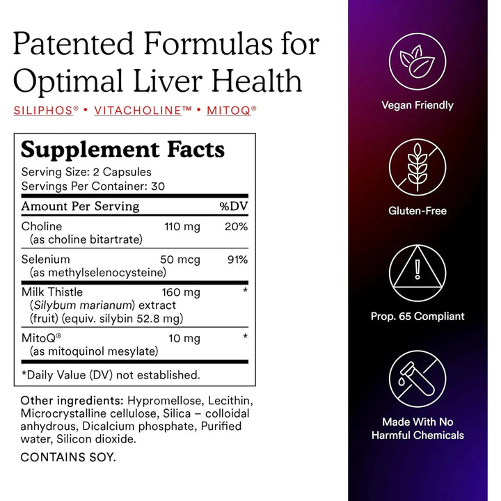 Mitoq Hígado Premium Coq10 Antioxidante Mesilato De Mitoquin - Imagen 5