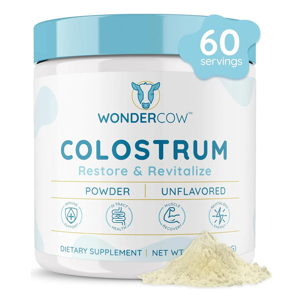 Calostro En Polvo Puro Para Salud Intestinal Apoyo Inmunológ - Imagen 1