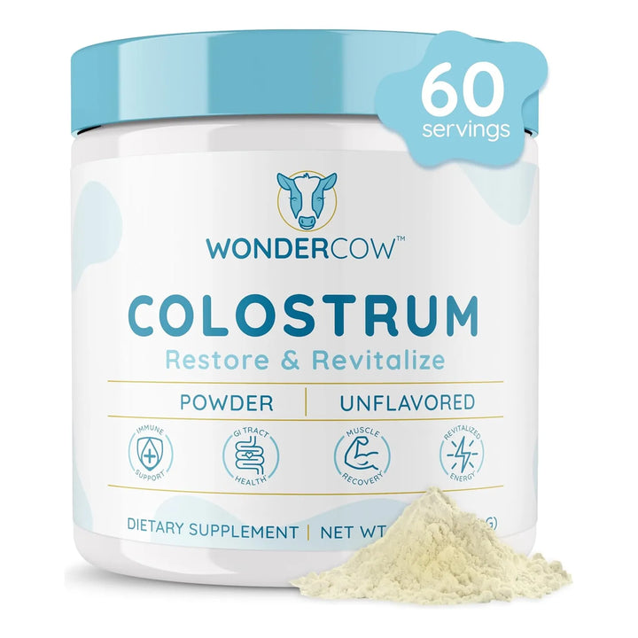 Calostro En Polvo Puro Para Salud Intestinal Apoyo Inmunológ - Imagen 1