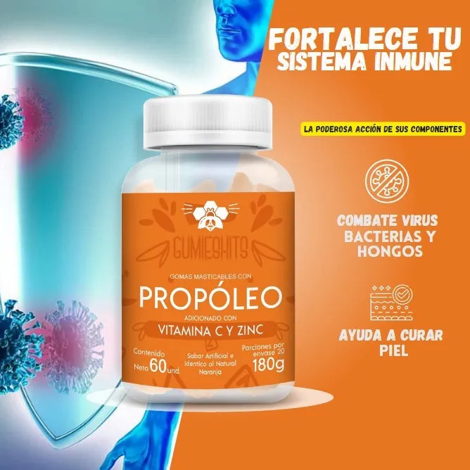 Gomas Propóleo Sistema Inmune - Imagen 2