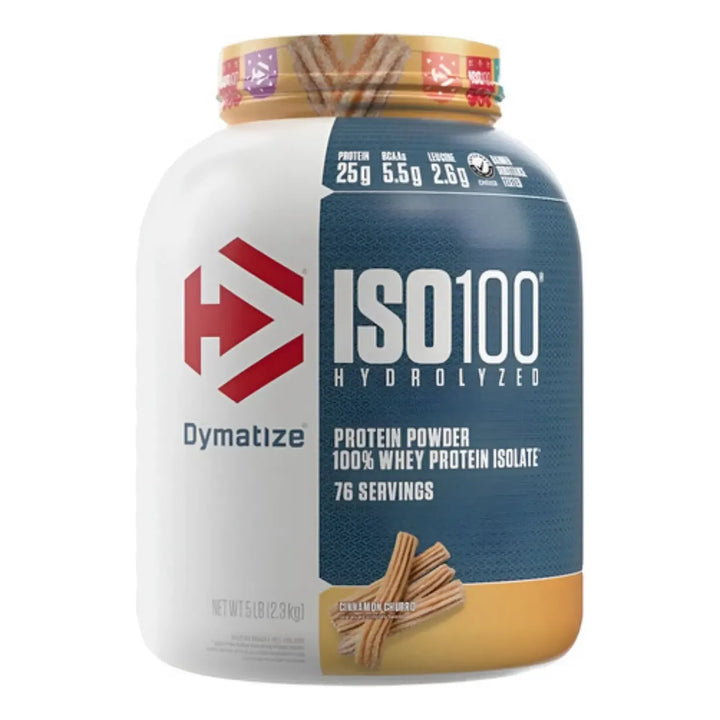 Proteina Whey Isolate Iso 100 5 Libras Dymatize Hidrolizada Sin Carboh ...