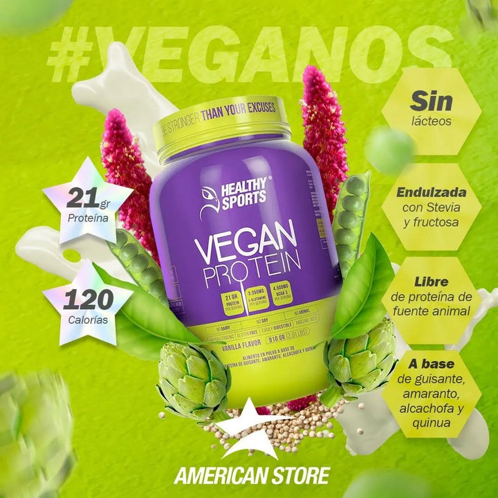 Vegan Protein Healthy Sports Vainilla - Imagen 4