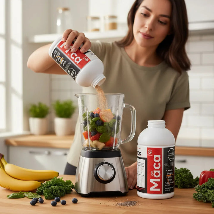 Maca Peruana Negra Y Roja Energizante Natural Potencializador Sex - Imagen 5