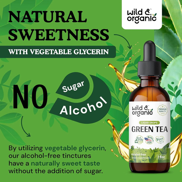 Extracto Líquido De Té Verde Orgánico Antioxidante 60 Ml Con - Imagen 6