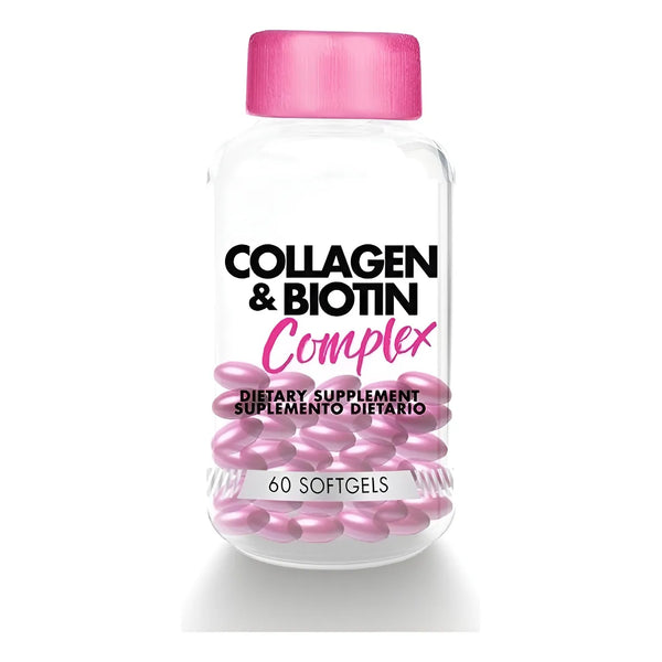 Collagen & Biotin Complex (60 Softgeles) Colageno Pelo Piel - Imagen 1