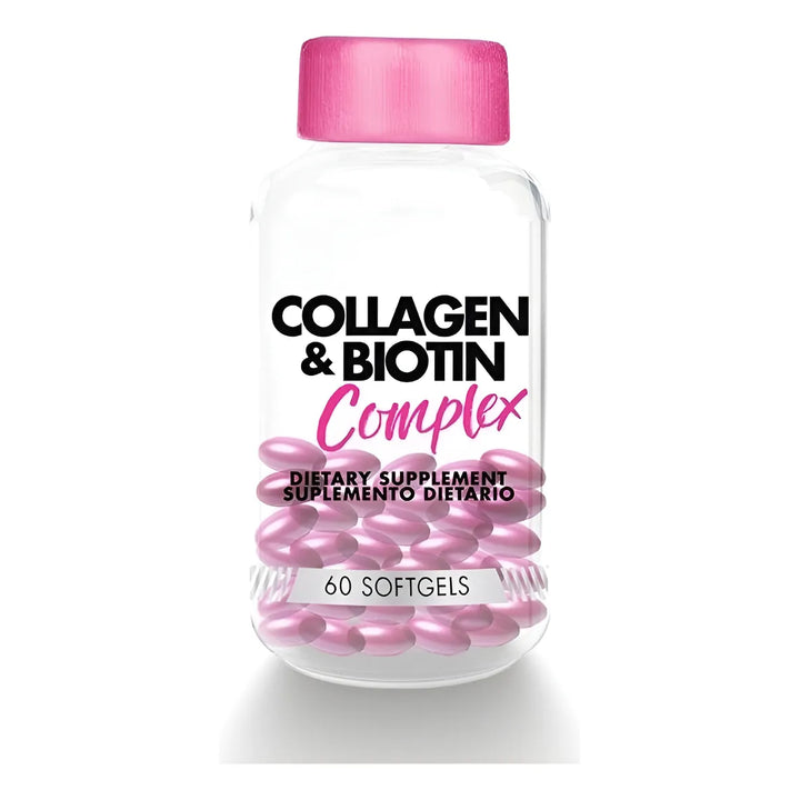 Collagen & Biotin Complex (60 Softgeles) Colageno Pelo Piel - Imagen 1