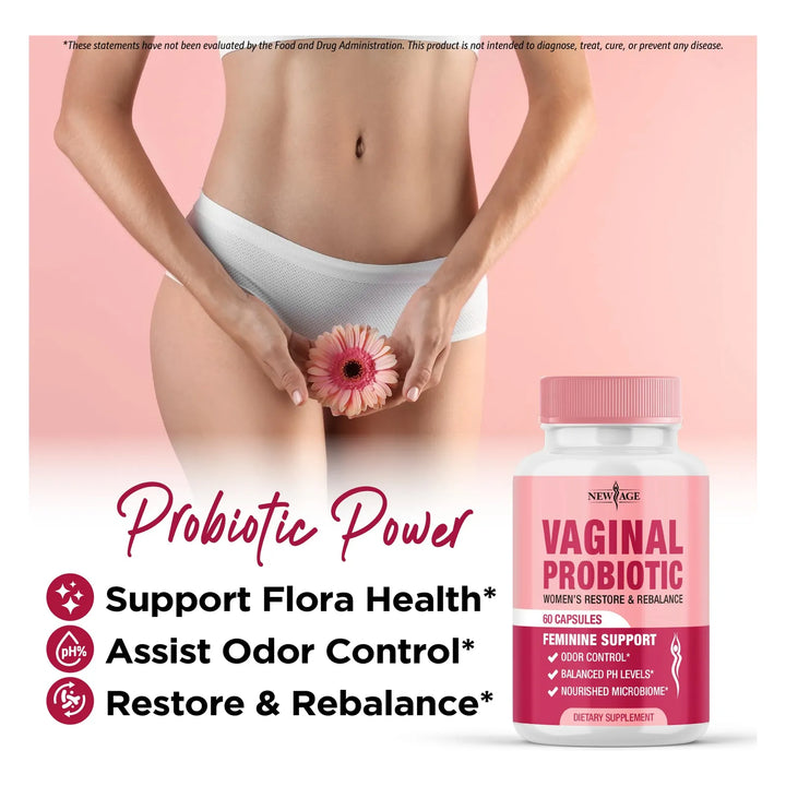 Probióticos Vaginales Femeninos Con Prebióticos Extracto De - Imagen 5