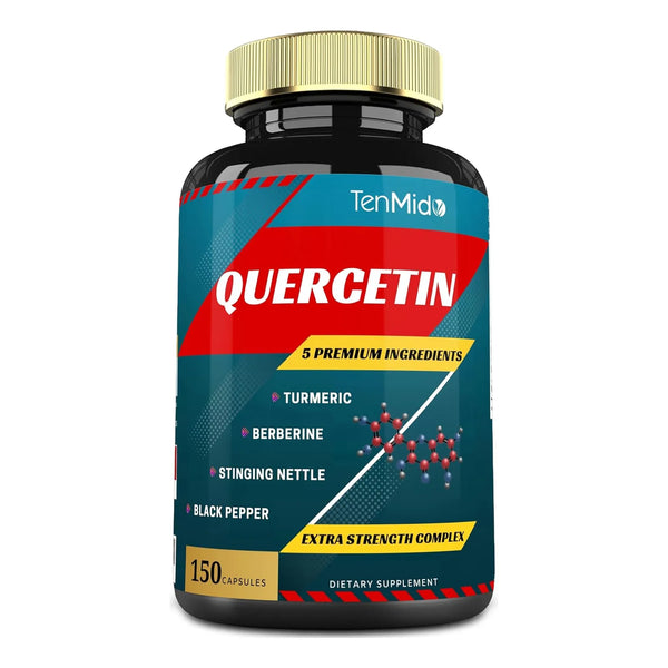 Cápsulas De Quercetina 150 Unidades Apoyo Inmunológico Salud - Imagen 1