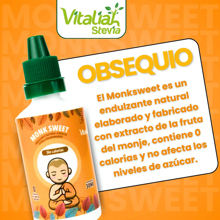 Kit Colágeno Hidrolizado Vitaliah Marino + Vainilla + Monk 30ml - Imagen 4