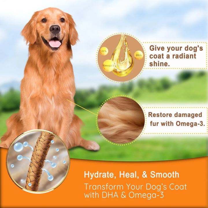 Aceite De Salmón Para Perros Con Ácidos Grasos Omega 3 Antio - Imagen 6